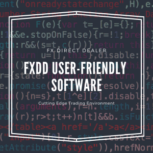FXDD - User-friendly Software