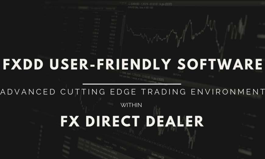 FXDD User friendly Software featured
