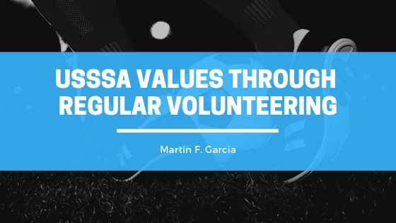Martin F Garcia USSSA Values Through Regular Volunteering