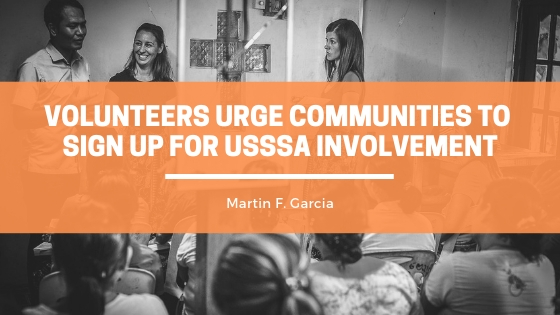 Martin F Garcia Volunteers Urge Communities to Sign Up for USSSA Involvement