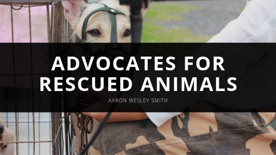 Aaron Wesley Smith Advocates for Rescued Animals