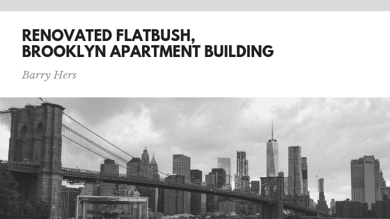 Barry Hers Renovated Flatbush Brooklyn Apartment Building