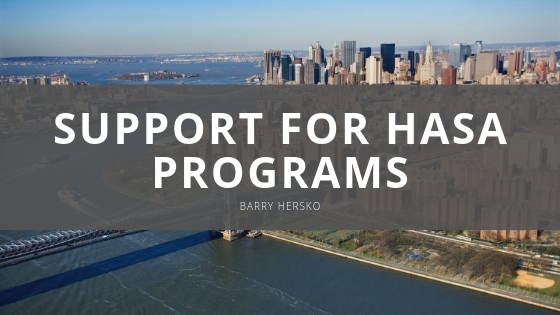 Barry Hersko support for HASA programs