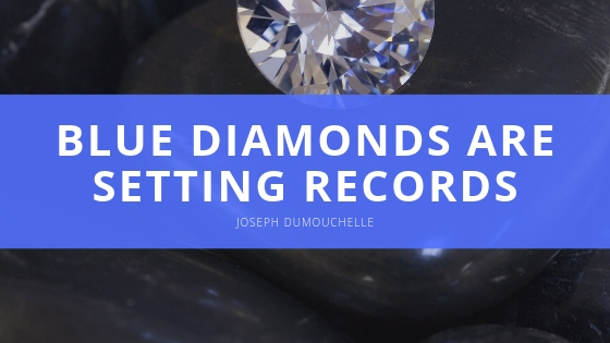 Joseph DuMouchelle blue diamonds are setting records