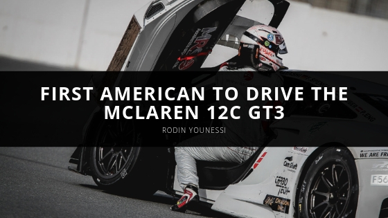 Rodin Younessi First American to Drive the McLaren C GT