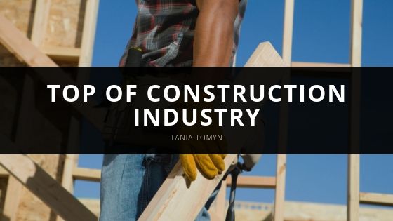 Tania Tomyn Top of Construction Industry