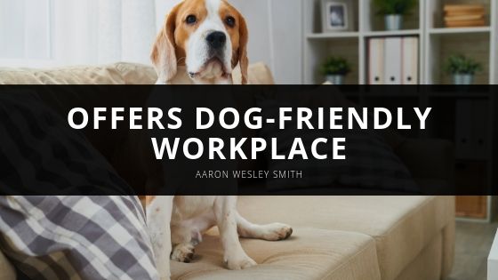 Aaron Wesley Smith Offers Dog Friendly Workplace