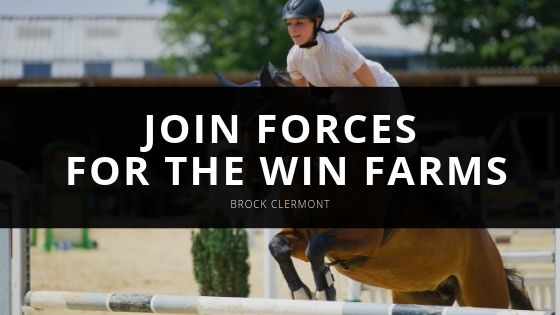 Brock Clermont Join Forces to Form for the Win Farms