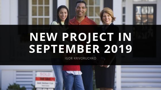 Igor Krivoruchko New Project in September