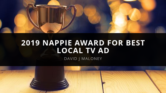 David J Maloney Nappie Award for Best Local TV Ad
