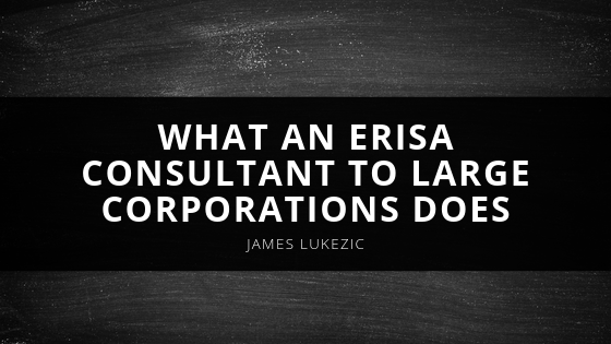 James Lukezic Explains what an ERISA Consultant to Large Corporations Does