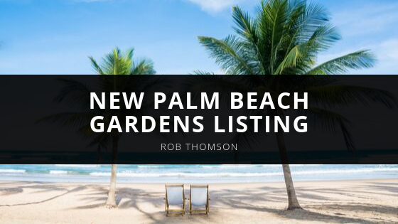 Waterfront Properties Rob Thomson Wows with New Palm Beach Gardens Listing