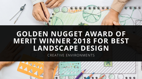 Creative Environments of Arizona Wins Golden Nugget Award of Merit Winner for Best Landscape Design