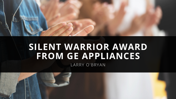 TPC KY’s CEO Larry O’Bryan is the Deserving Recipient of the Silent Warrior Award from GE Appliances